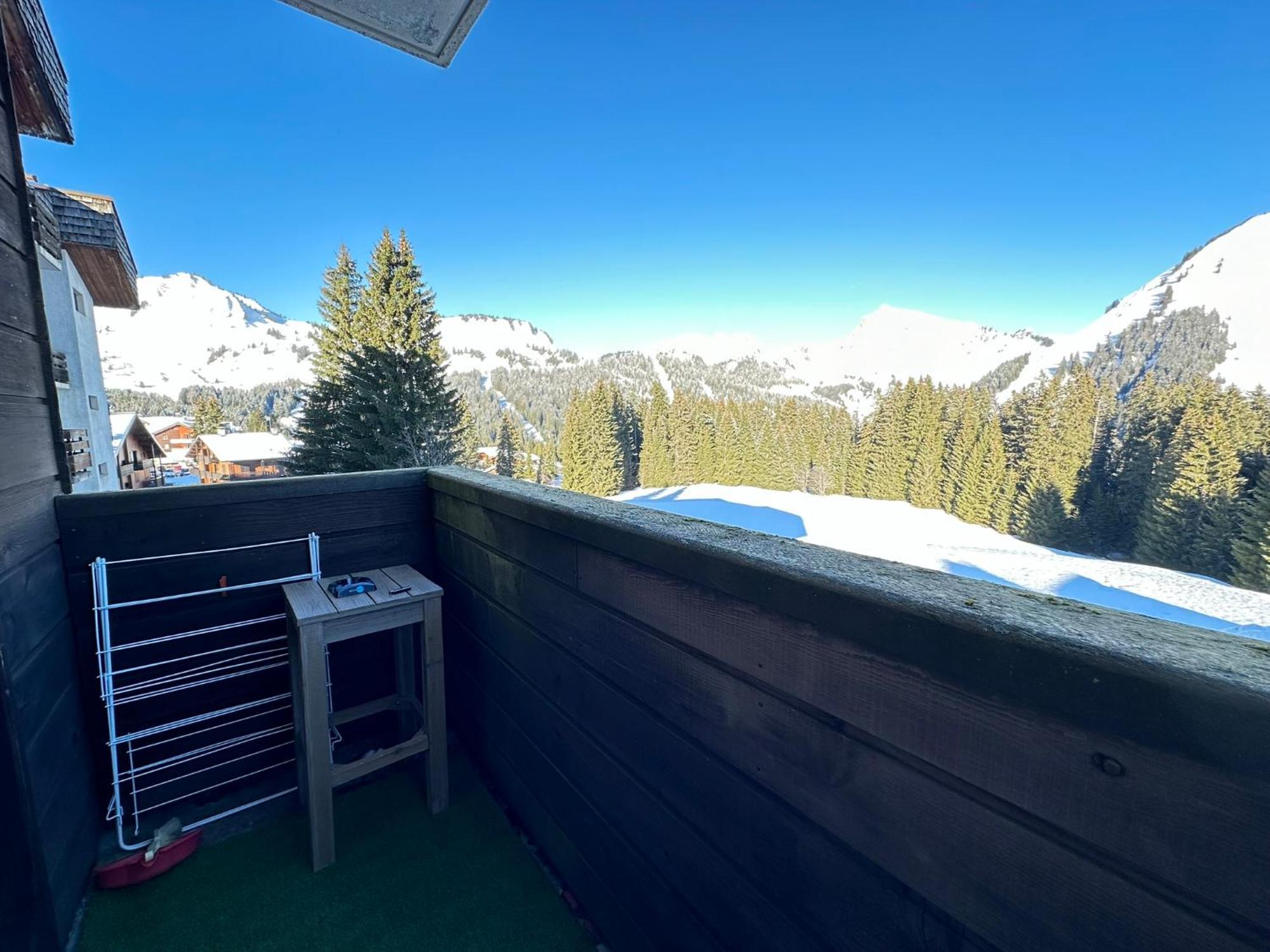 Studio Au Coeur Du Praz-De-Lys - Les Pralyssimes Le Praz de Lys Exterior photo
